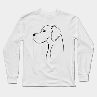 English Pointer (Black and White) Long Sleeve T-Shirt